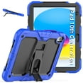 thumbnail image 6 of FJLBDE Case for iPad (A16) 11th Gen 2025/ iPad 10th Gen 10.9 Inch 2022, Rugged Shockproof Tablet Cases Cover with Kickstand Shoulder Strap, Blue, 6 of 7