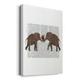 thumbnail image 2 of Elephant Bouquet, Landscape Premium Gallery Wrapped Canvas - Ready to Hang, 2 of 9