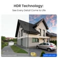 thumbnail image 3 of (2 pack) Reolink CX820 4K 8MP PoE IP Dome Security Camera ColorX Night Vision F1.0 Super Aperture WDR Technology True Color in Low Light Person/Vehicle/Animal Detection, 3 of 13