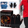 thumbnail image 4 of Dsscvnef Gants Thermiques d'Hiver pour Temps Froid Nylon Isolé Chauffe-Mains Activités Extérieures Ski Randonnée Cyclisme, 4 of 9
