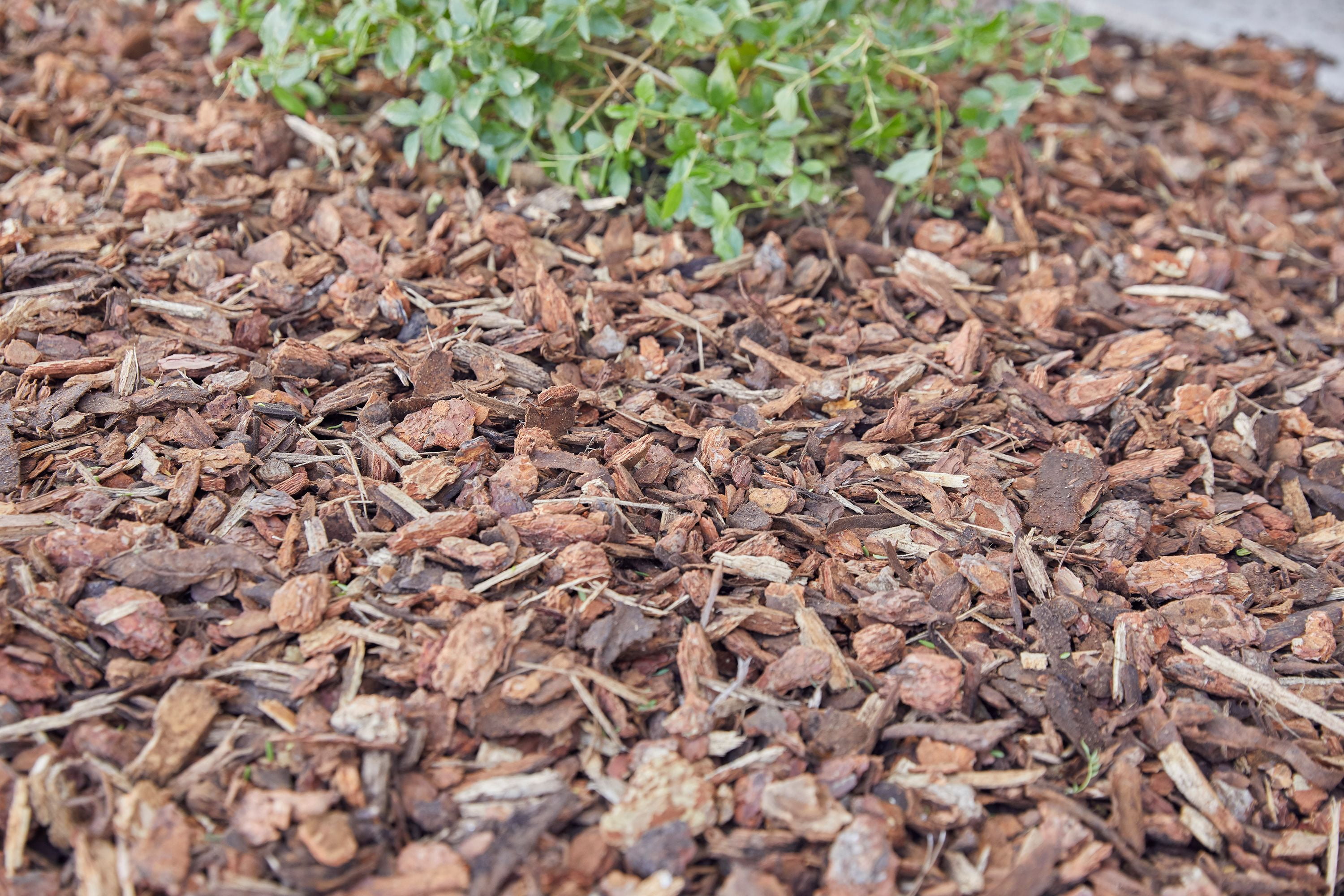 2 Cu. ft. Nature's Way Brown Medium Bark Nugget Mulch
