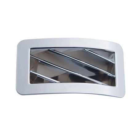 Chrome A/C Vent for 2001-2005 Peterbilt 330, 335, 377, 378, 379 - Passenger Side