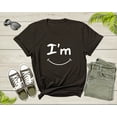 thumbnail image 4 of I am Happy Smile Cool Joyful Cheerful for Men Women Kids T-Shirt Cool Happy Smiley Face Lover Gift T Shirt for Teens Boys Girls Tshirt, 4 of 8