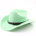 thumbnail image 1 of Western Frontier Cowboy Hat Curved Brim for Outdoor Adventure Travel Riding and Country Style Craftsmanship, 1 of 3