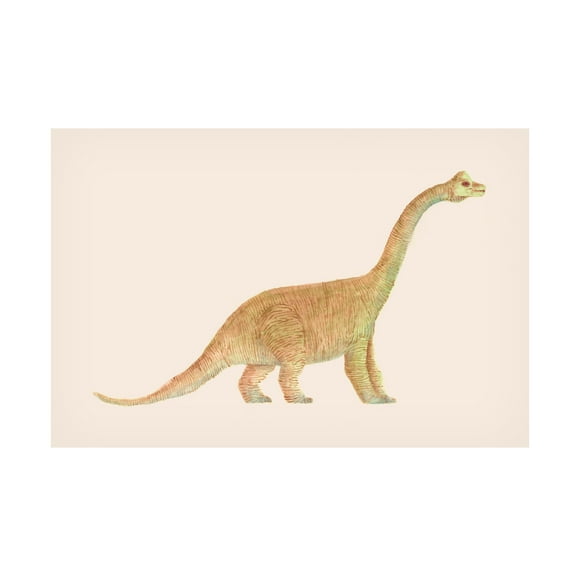 Trademark Fine Art Florent Bodart Diplodocus Canvas Wall Art