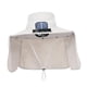 thumbnail image 4 of Sombrero para el sol, sombrero con ventilador solar, sombrero refrescante para actividades al aire libre, jardín, escalada Gris, 4 of 9