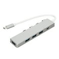 thumbnail image 2 of USB C To USB Hub 5 Ports, USB Hub With 1 Usb3.0 Port, 3 Usb2.0 Ports, 1 Usb C Power Port USB C Hub Multiport Adapter For  OS, For OS X, For  OS, 2 of 8