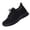Black, variant on Womens Mesh Sneakers Hollow Out Breathable Lace-up Non-Slip Walking Shoes Fashion Casual Tennis Shoes Lightweight Quick Dry Running Shoes Hot Pink 7 Wide