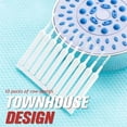 thumbnail image 3 of Cleaning Brush,Shower Head Brush Shower Head Cleaning Brush Hole Anti Clogging Cleaning Brush Shower Head Cleaning Brush Small Hole For Holes Larger Than 0.7mm In Diameter,White, 3 of 8