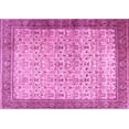 thumbnail image 1 of Ahgly Company Indoor Rectangle Persian Pink Traditional Area Rugs, 8' x 10', 1 of 4