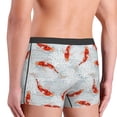 thumbnail image 3 of Goofa Koi Fish Corals,Spring Summer Printed Men's Boxer Briefs Underwear, Moisture-Wicking Underwear, Trunk,Soft and Breathable Cotton Underwear-XX-Large, 3 of 9