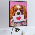 thumbnail image 4 of Cavalier King Charles Spaniel with Heart 1000 Piece Wooden Jigsaw Puzzle for Adults – Difficult Puzzles, Challenging Family Games for Dog Lovers, Gift for Friends, Finished Size 20 x 30 Inches, 4 of 7