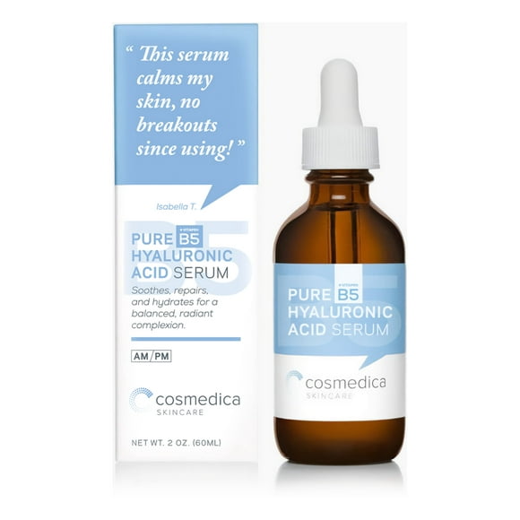 Sérum Cosmedica Skincare con ácido hialurónico + B5, 60 ml, antienvejecimiento