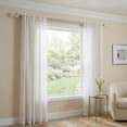 thumbnail image 5 of Mainstays 3/4" Acrylic Faceted Adjustable Single Curtain Rod, 30-84", Nickel, 5 of 6