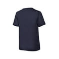 thumbnail image 4 of Sport-Tek Youth Posicharge Competitor Cotton Touch Tee Yst450 - True Navy - M, 4 of 4