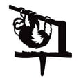 thumbnail image 2 of TIMIFIS A Charm Sloth Outdoor Garden Metal Inserts Iron Ornament Crafts Home Decor, 2 of 2