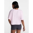 thumbnail image 3 of No Boundaries Boxy Cropped Graphic Tee, Women's and Women's Plus XXS-4X, 3 of 5