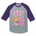 thumbnail image 1 of Tstars Girls 2nd Birthday Gift Shirt Birthday Gift for 2 Year Old Skye Paw Patrol Birthday Shirts for Girl Graphic Tee B Day Birthday Party 3-4 Sleeve Baseball Jersey Toddler Shirt, 1 of 5