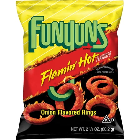 Funyuns Onion Flavored Rings Flamin' Hot 2.125 oz
