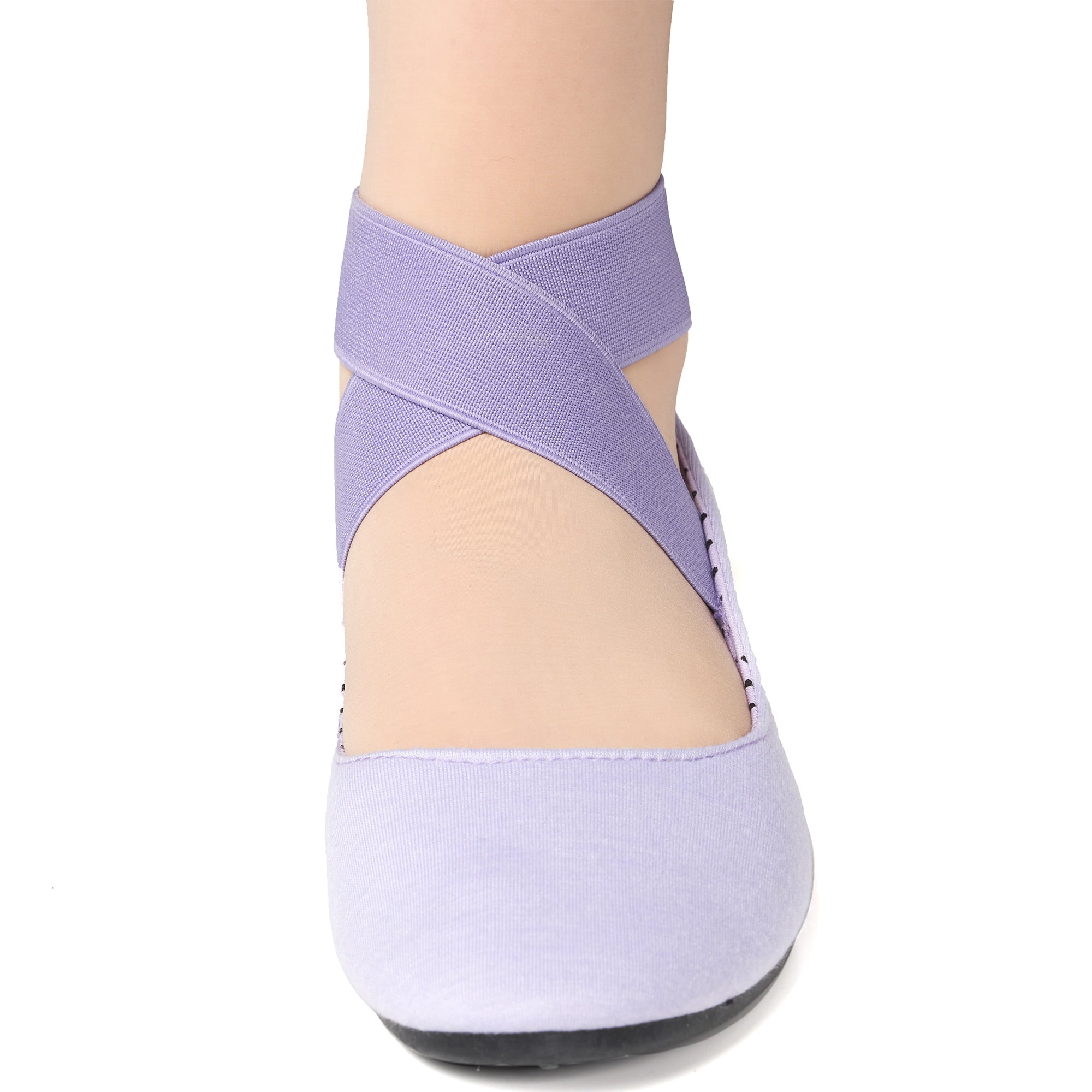 Alpine Swiss Peony Womens Ballet Flats Elastic Ankle Strap Shoes Slip On  Loafers - Walmart.com