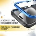 thumbnail image 6 of Apple iPhone 17 Pro Defender Case - Black/Blue, 6 of 9
