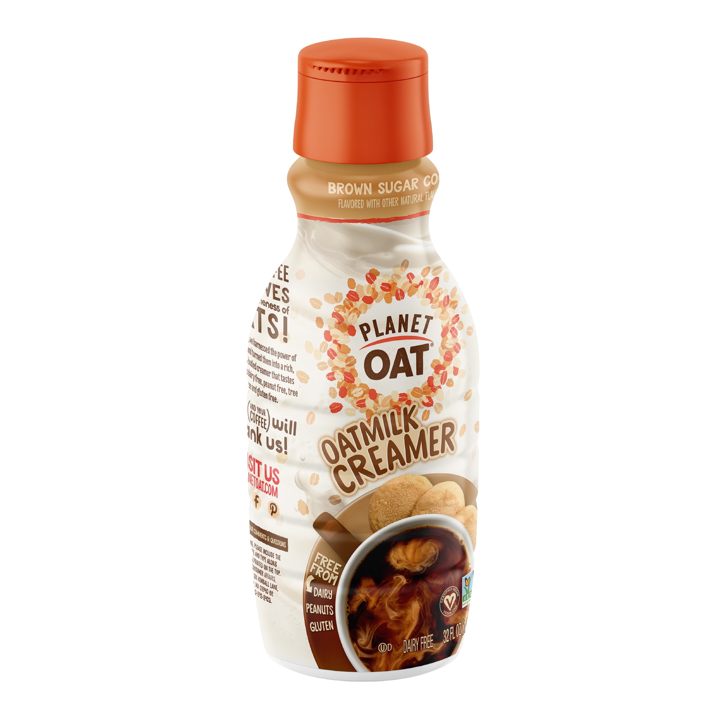 Planet Oat Brown Sugar Cookie Coffee Creamer 32oz