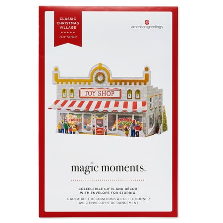 American Greetings Magic Moments Christmas Pop-Up Village Collectible Decoration (Toy Shop)