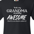 thumbnail image 4 of Inktastic Yeah My Grandma is Pretty Awesome Youth T-Shirt, 4 of 5