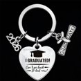 thumbnail image 5 of Key Chain,Key Ring Key Holder Metal Keychain Key Accessories普通产品 -> Jewelry & Watches -> 饰品 -> Keychains 钥匙扣Class of 2026 Graduation Stainless Keychain Inspirational Commemorative for Graduates Key C, 5 of 5