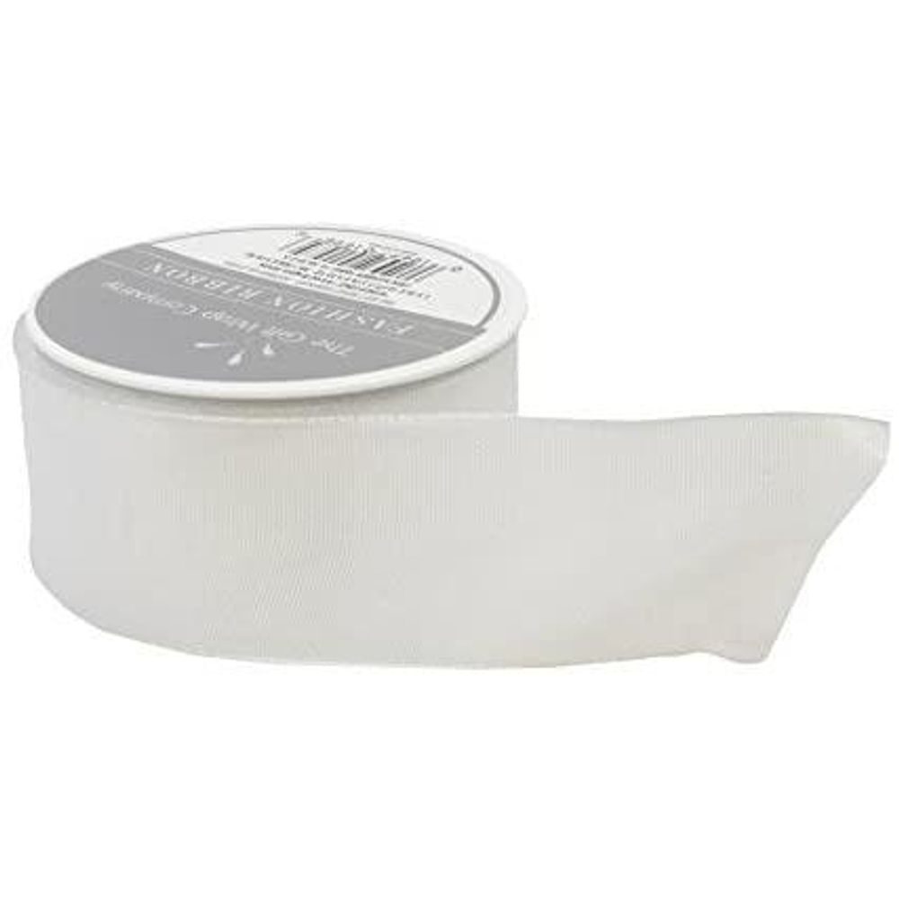 The Gift Wrap Company Wired Bright White Ribbon