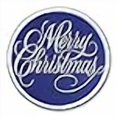 thumbnail image 2 of PaperDirect Merry Christmas Embossed Blue Foil Seals, 48 Count, 2 of 3