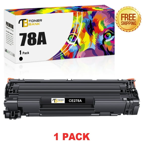 78A CE278A Toner Cartridge Compatible for HP 78A CE278A 278A HP Laserjet Pro laserjet M1536dnf MFP P1606dn 1536dnf P1606 P1566 P1560 M1536 Printer Ink (Black, 1-Pack)