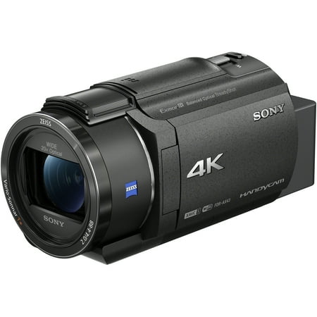 Sony - AX43A 4K Handycam with Exmore R CMOS sensor camcorder - Black
