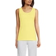 thumbnail image 3 of Lands' End Women's Petite Cotton Tank Top, 3 of 3