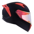 thumbnail image 2 of Casco Bkr Hawk Negro Mate M.Roja Rep Trans Cerr Svs Rojo negro M, 2 of 6