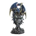 thumbnail image 1 of Estatua Guerrero Dragón Azul Dragon Crest 15x10x24 cm con LED, 1 of 2