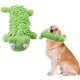 thumbnail image 4 of 1 juguete de peluche para masticar perros (verde), divertido juguete de peluche duradero para perros de peluche, juguete interactivo para mascotas pequeñas y medianas Sincero Electrónica, 4 of 5