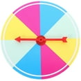 thumbnail image 1 of CIMAXIC Roue de Prix Rotative pour Fête, Plateau Tournant de LOTERIE, Roue de Prix pour Fête et Festival, Accessoire de Jeu, 9,84 Pouces X 9,84 Pouces X 0,39 Pouces, 1 of 4