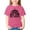 F Pink, variant on ITSAME Anti-Bullying Shirt for Girls, Short Sleeve Crewneck Lightweight Summer Casual Fashion Pullover T-Shirts Pink Size 9-10T