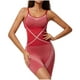 thumbnail image 2 of Body moldeador de cintura alta para mujer, con tirantes ajustables, talla grande, ajustado, moldeador de cadera, de nailon, 2 of 5
