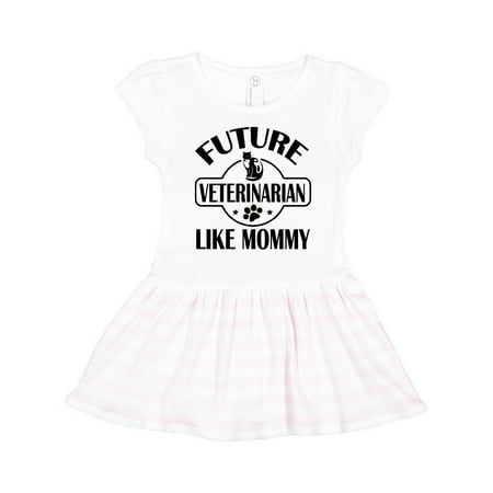

Inktastic Veterinarian Like Mommy Gift Toddler Girl Dress