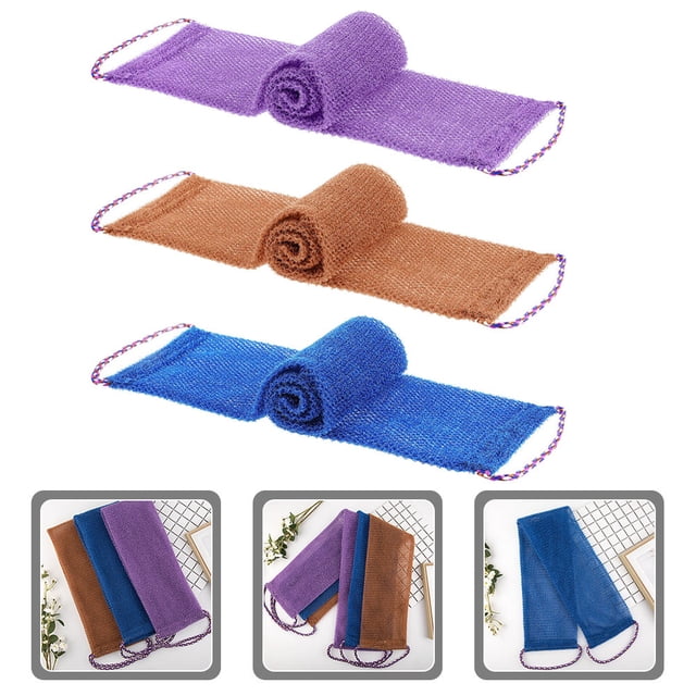 unbranded 3Ud Exfoliantes Corporales Para Con Textura Fuerte Que No Irrita Y Fácil De Usar