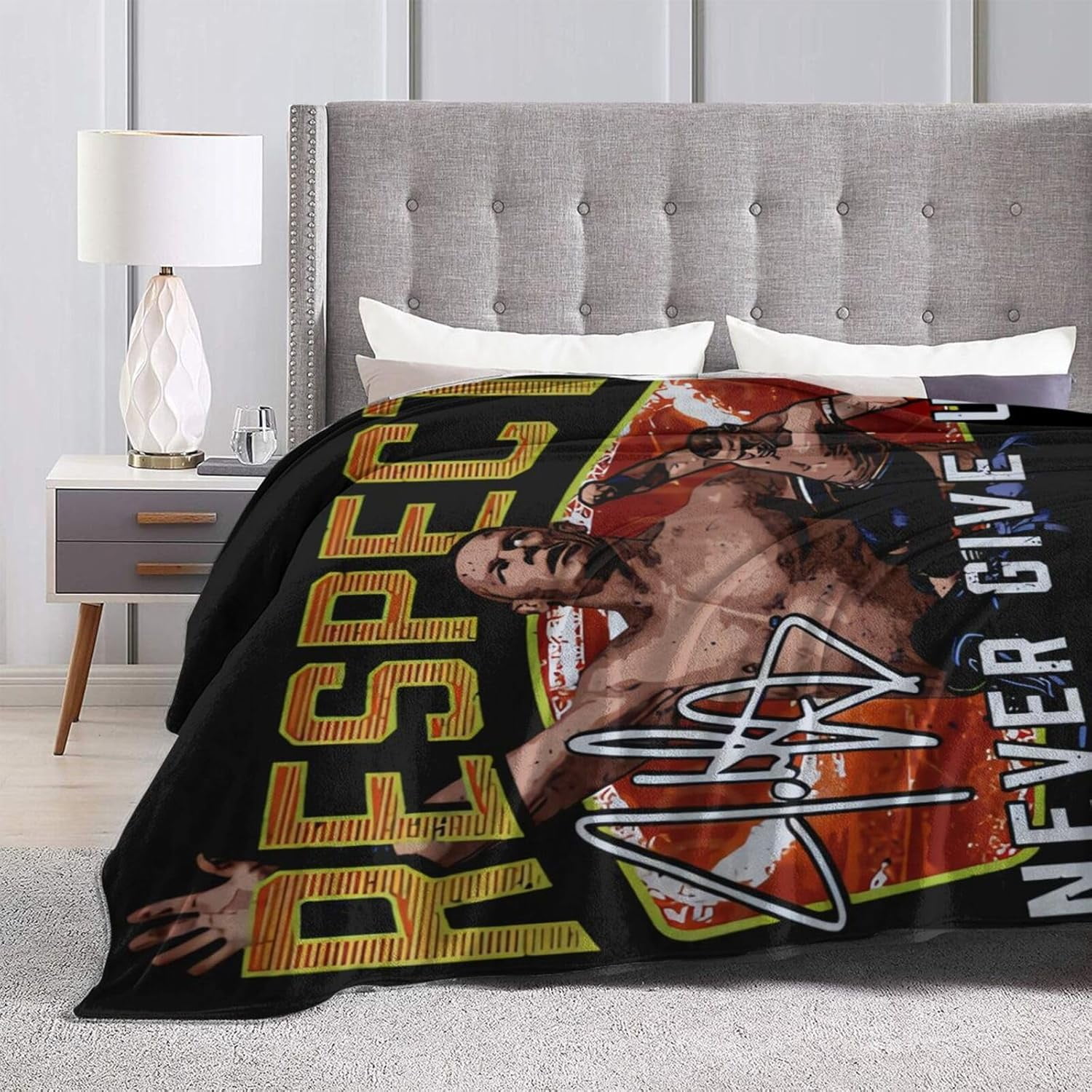 John Boxer Cena Blanket Throw Air Conditioning Blankets Soft Throws for Couch Bed All Seasons Use 40"x30"