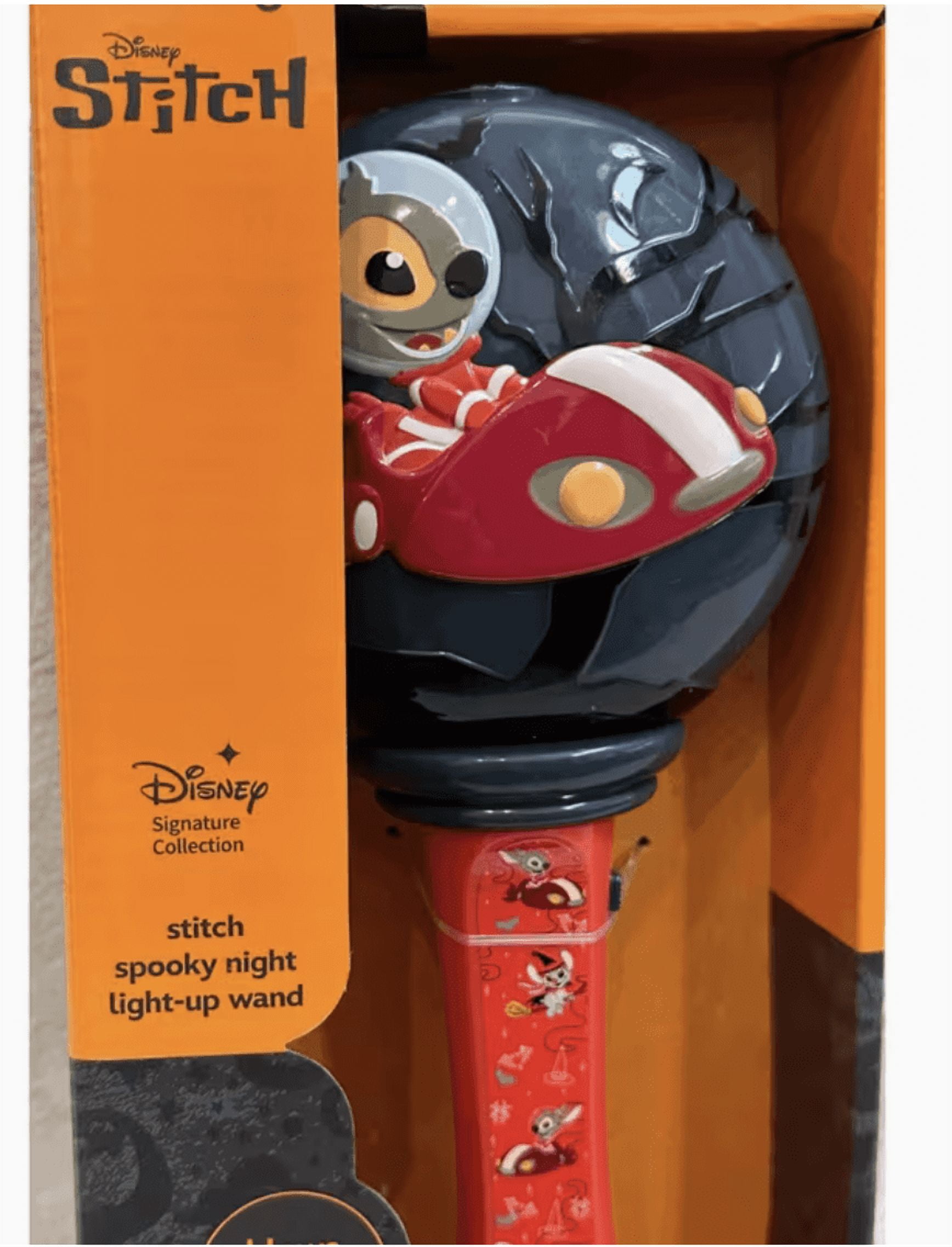 Disney Lilo & Stitch Spooky Night Light Up Bubble Blower, Halloween Bubble Wand