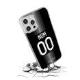 thumbnail image 2 of Coque Xiaomi Redmi 9 Maillot-Noir-Blanc, iPhone 13, 2 of 7