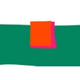 thumbnail image 2 of Orlov, Irena 18x13 White Modern Wood Framed Museum Art Print Titled - Art Shape Colors design XX, 2 of 4