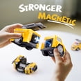 thumbnail image 5 of Gelomee Transforming Toys for 4-7 Year Old Boys, Magnetic Robots Toys for Kids, Easy to Assembly, Ideals Birthday Gift Aged 3-8 Years Old, 5 of 10