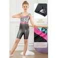 thumbnail image 4 of Aideaone Gymnastics Leotards for Girls Leopard Toddler Sparkle Dance Unitards 3-10T, 4 of 6
