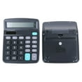 thumbnail image 3 of MANNYA 12-Digit Desk Calculator Business Accounting Tool Battery and Solar Power Clear Big Buttons Lcd Electronic Calculators, 3 of 9