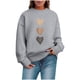 thumbnail image 3 of TaTaai Fashion Women's Long-Sleeve Round Neck Sweater, Valentine's Day Printed Casual Top, Soft Fabric for All Season Daily Dating Vacation Occasions Gift, 3 of 6